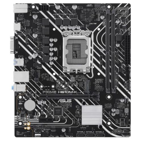 ASUS PRIME H610M-K Micro ATX Motherboard LGA 1700 DDR5 PCIe 4.0 ASUS PRIME H610M-K Micro ATX Motherboard LGA 1700 DDR5 PCIe 4.0